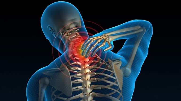 Sessão de liberação miofascial para alívio da dor